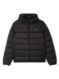 LACOSTE Water-Repellent Quilted Puffer Jacket Black