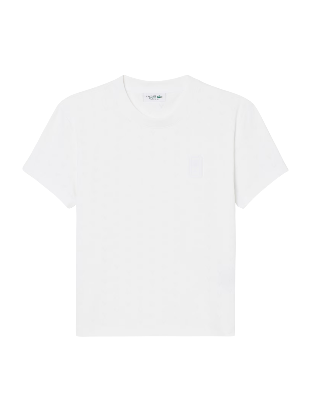 LACOSTE WOMEN Tennis Slim Fit Ultra Dry T-shirt White