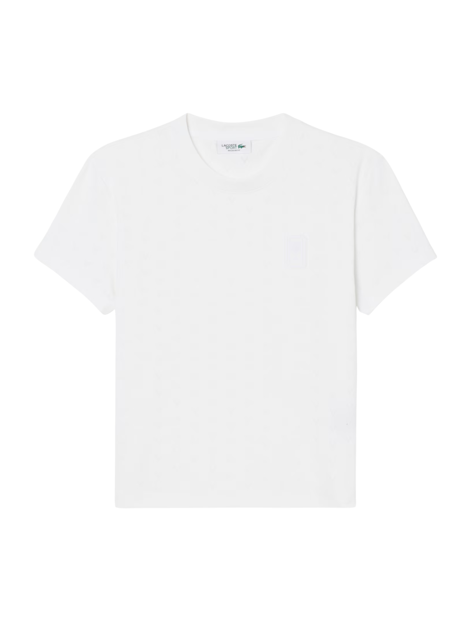LACOSTE WOMEN Tennis Slim Fit Ultra Dry T-shirt White
