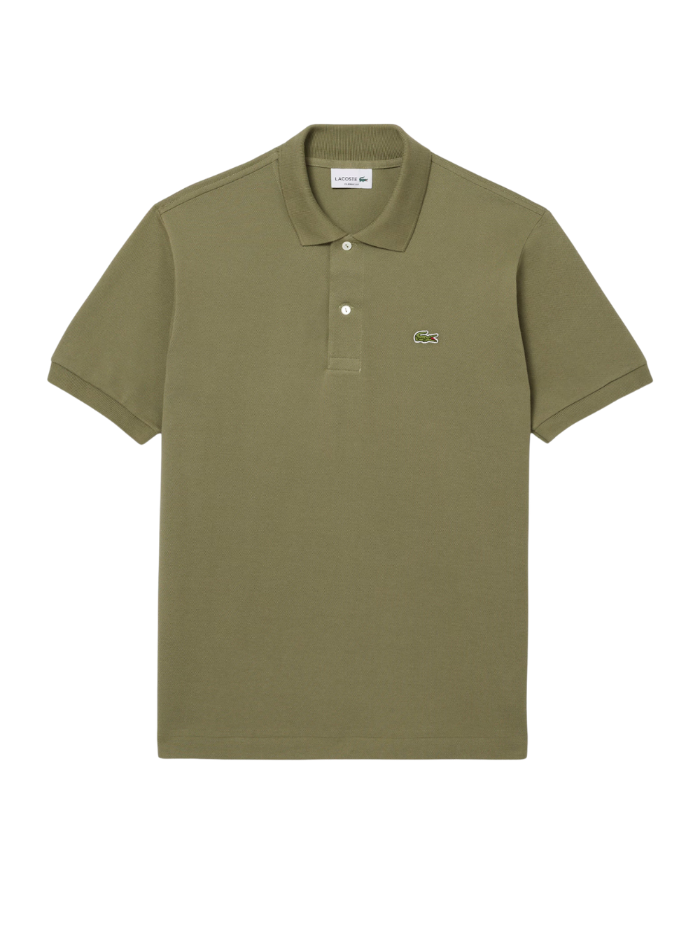 LACOSTE Classic Fit L.12.12 Original Polo Shirt Khaki Green