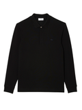LACOSTE Regular Fit Paris Stretch Piqué Polo Shirt Black