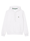 LACOSTE Fleece Hoodie White