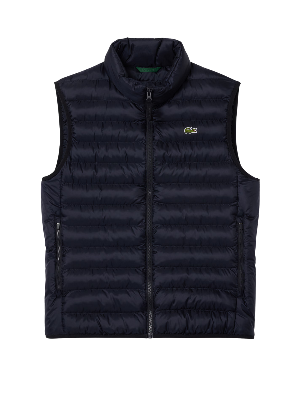 LACOSTE Water-Repellent Puffed Vest Navy