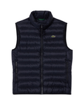 LACOSTE Water-Repellent Puffed Vest Navy