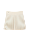 LACOSTE WOMEN Ultra Dry Tennis Skirt with Liner White