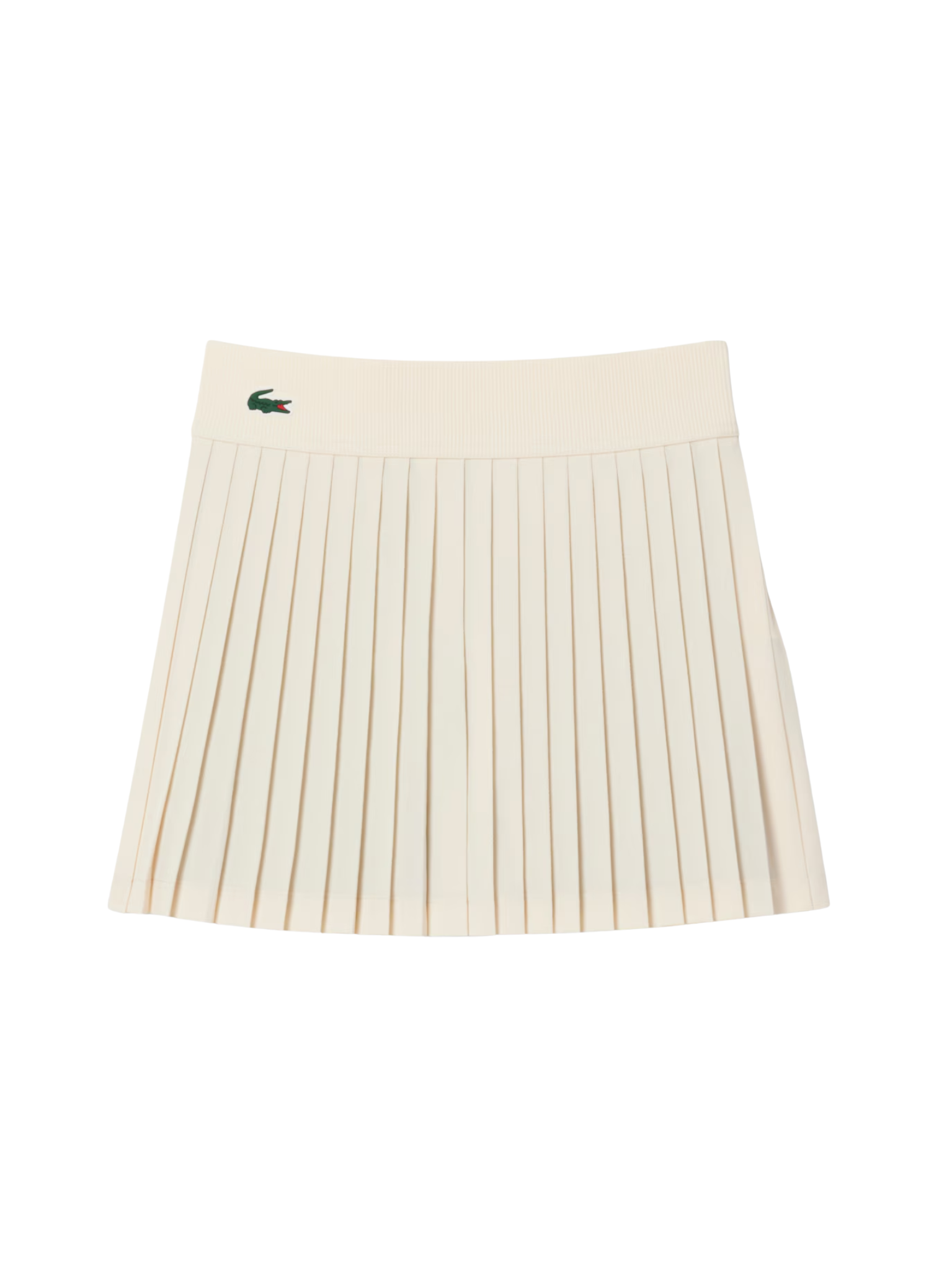 LACOSTE WOMEN Ultra Dry Tennis Skirt with Liner White