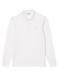 LACOSTE Regular Fit Paris Stretch Piqué Polo Shirt White