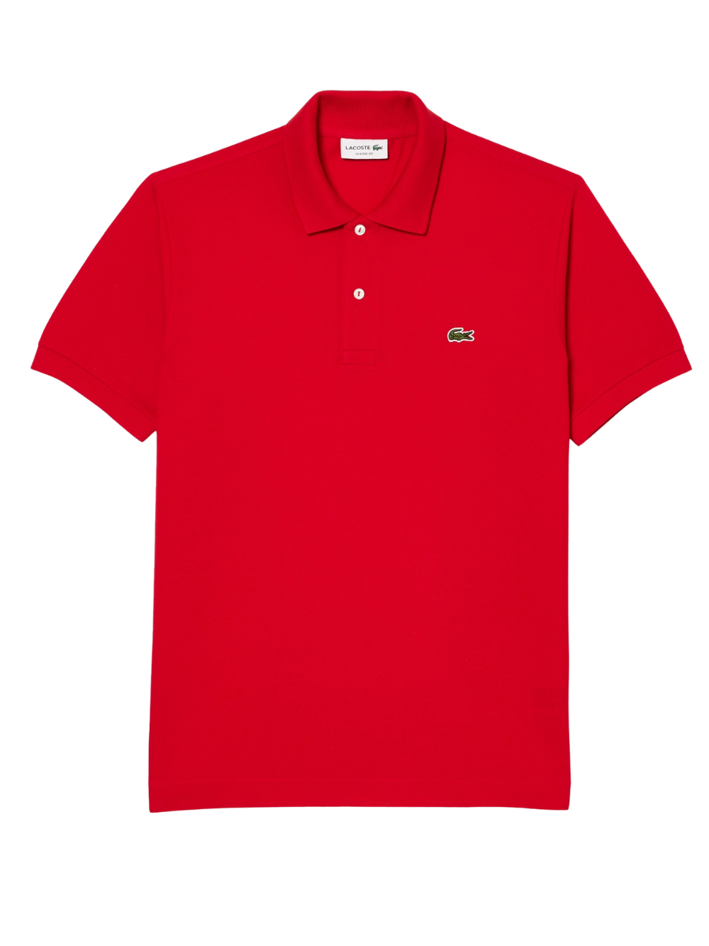 LACOSTE Classic Fit L.12.12 Original Polo Shirt Red