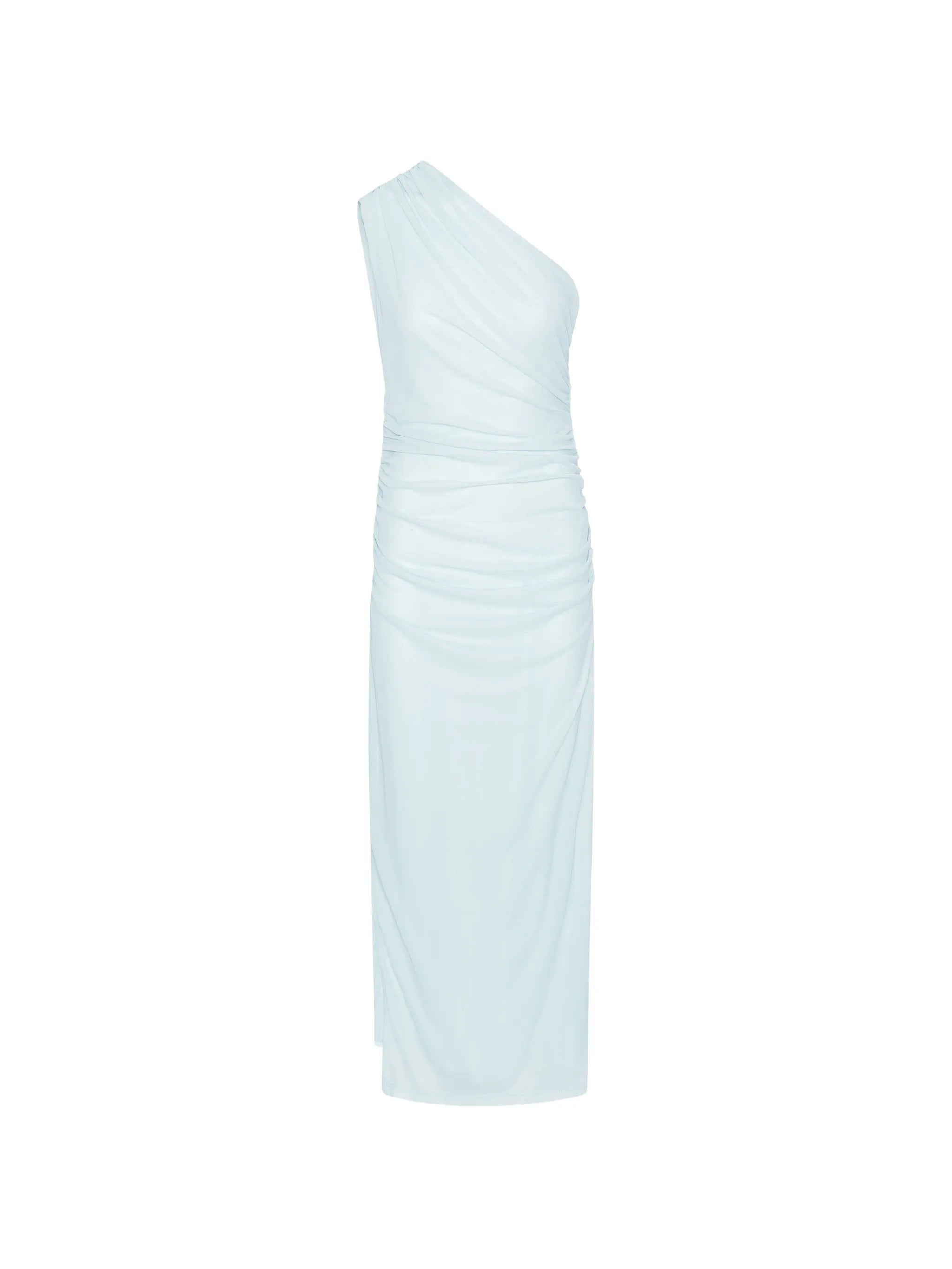 ROTATE BIRGER CHRISTENSEN WOMEN One Shoulder Dress Light Blue
