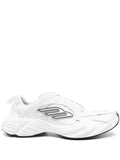 BALENCIAGA Monday Leather Sneakers White