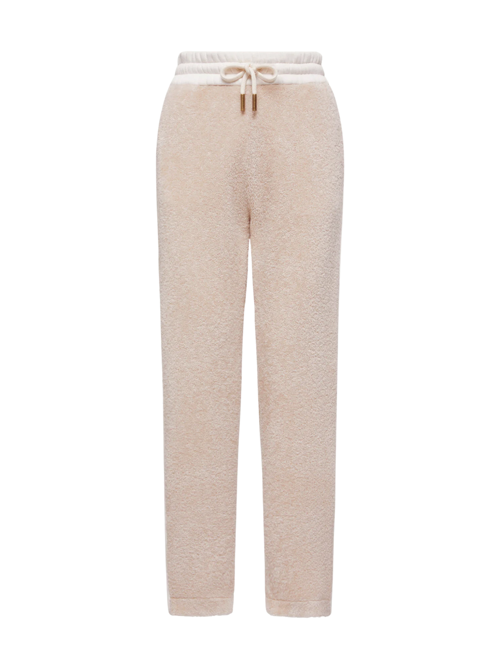 MONCLER WOMEN Teddy Sweatpants White