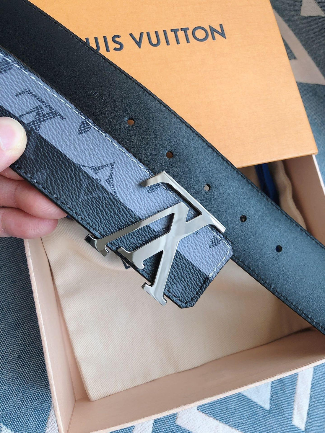 Blue and Grey Belts