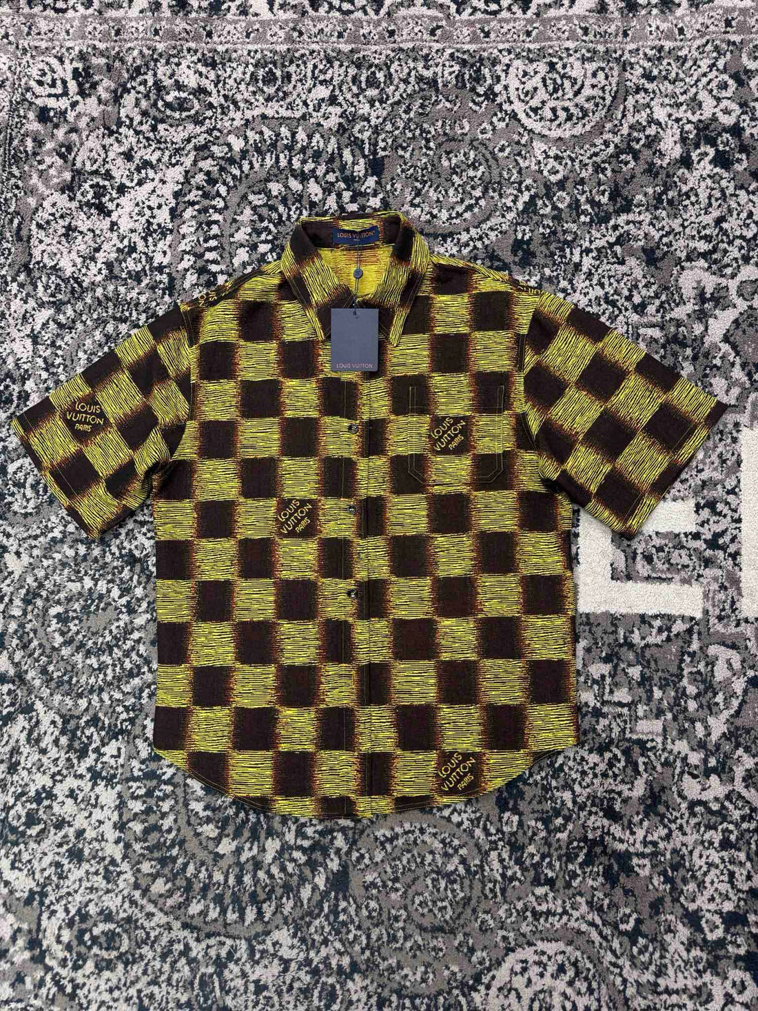 Black yellow Shirt