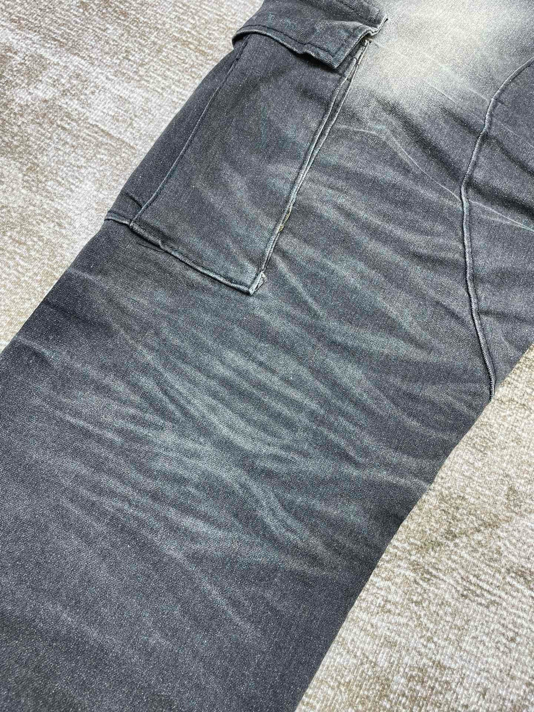 Black grey Pant