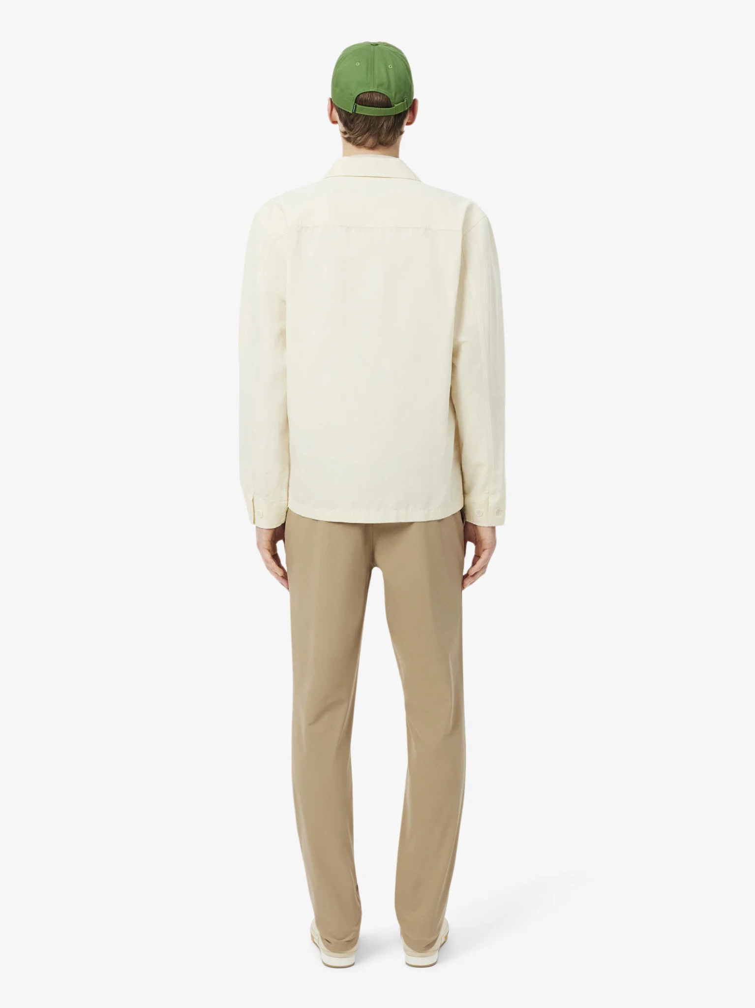 LACOSTE Slim Fit Stretch Commuter Pants Beige