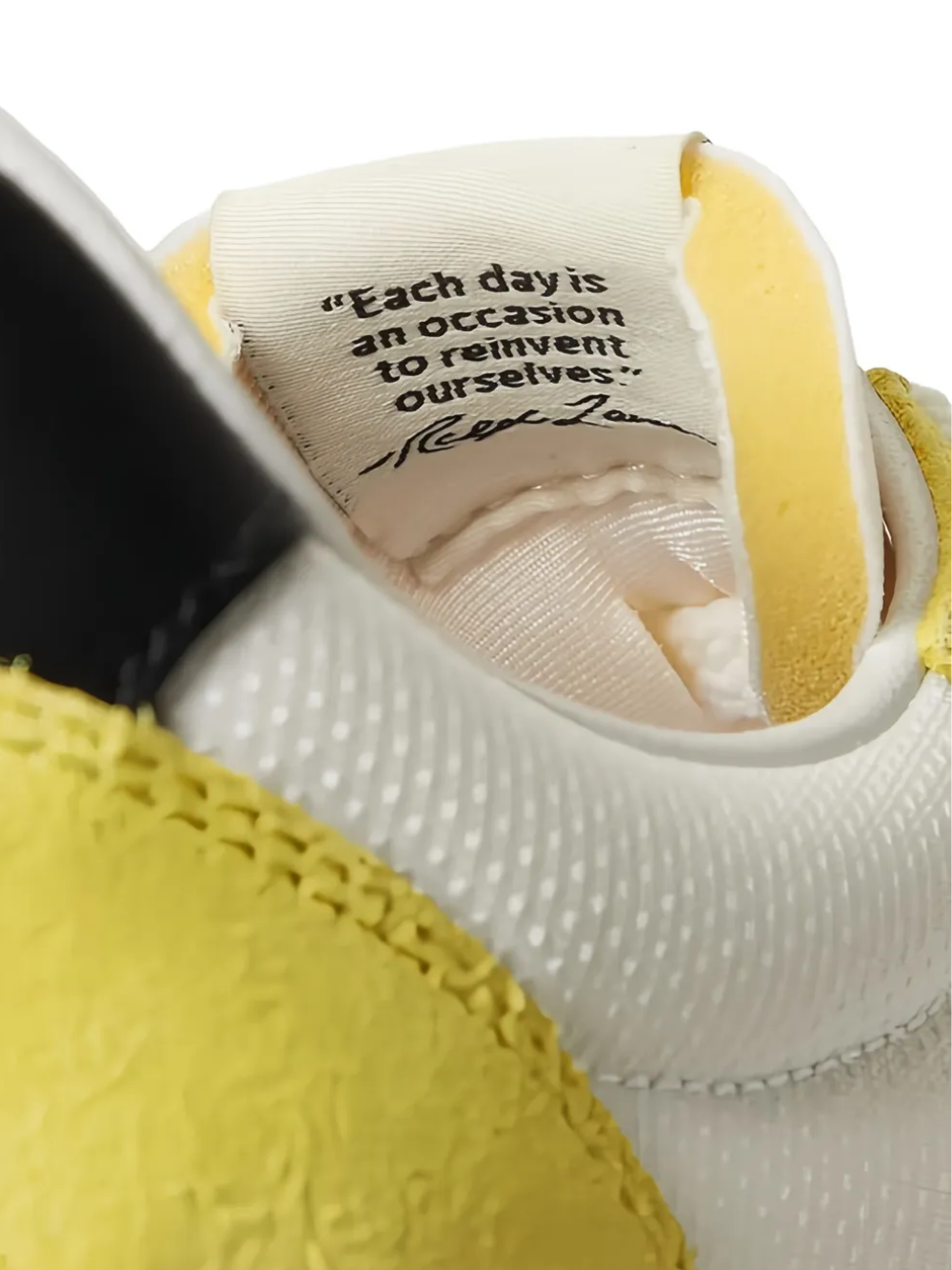 RALPH LAUREN Trail 125 Suede-Mesh Sneakers Bech Yellow/Deckwash White