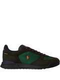 RALPH LAUREN Varick Suede-Panelled Sneakers New Forest Multi