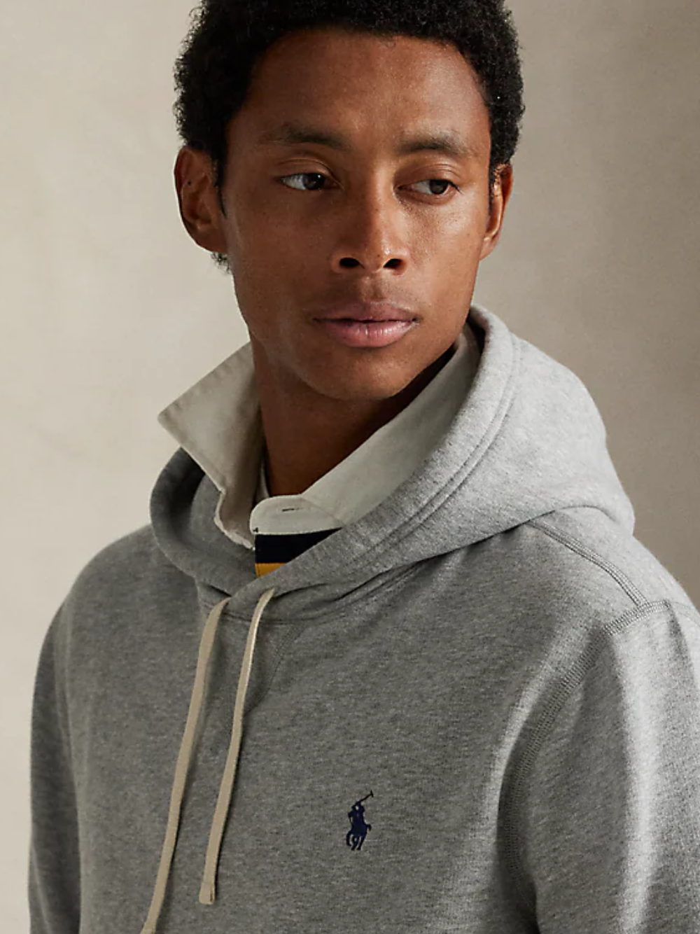 RALPH LAUREN The RL Fleece Hoodie Andover Heather