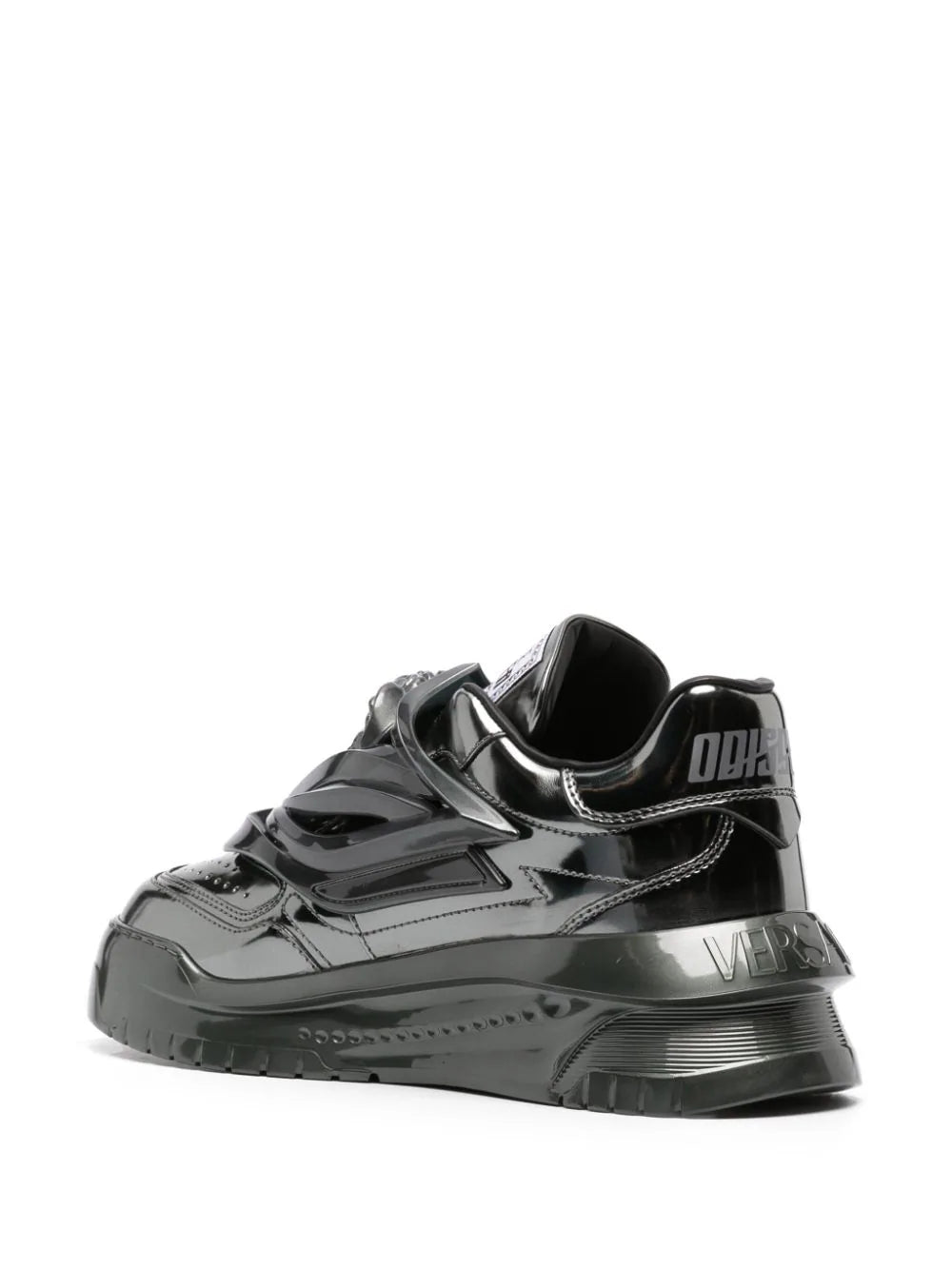 Versace Odissea metallic-effect sneakers