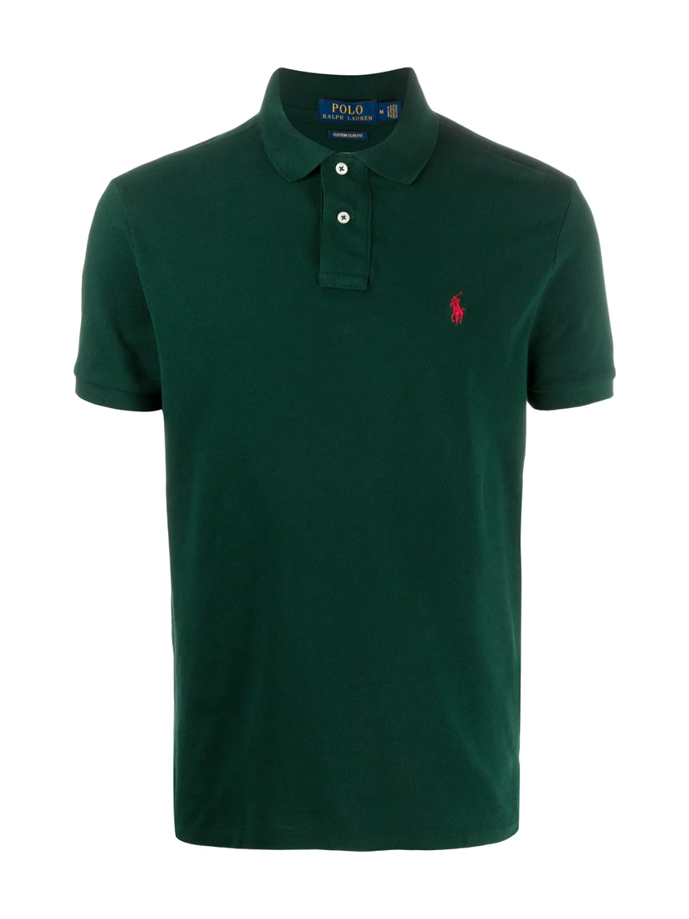 RALPH LAUREN The Iconic Mesh Polo Shirt College Green