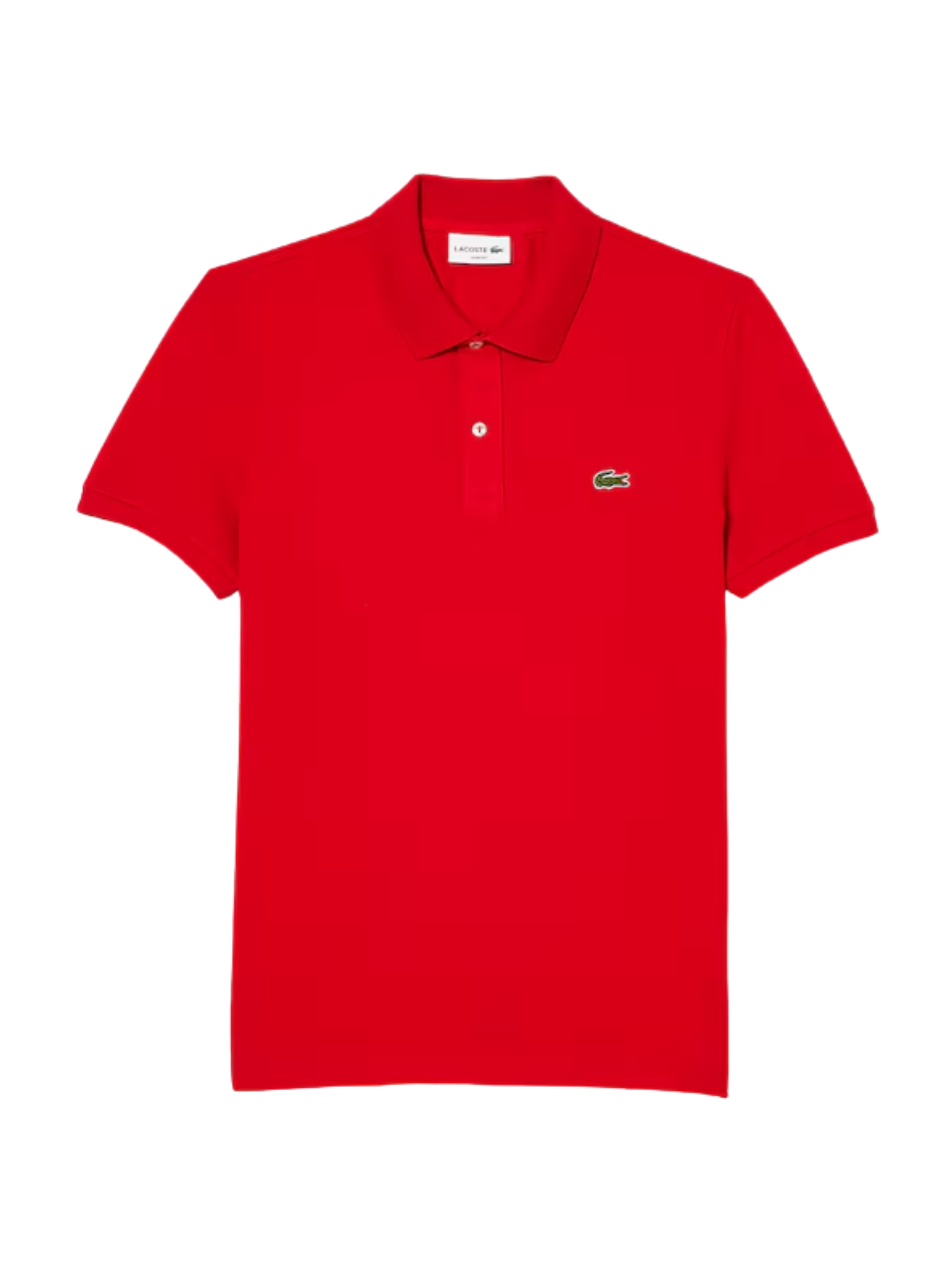 LACOSTE Slim Fit L.12.12 Original Polo Shirt Rouge Red