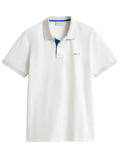 GANT Contrast Piqué Polo Shirt Eggshell