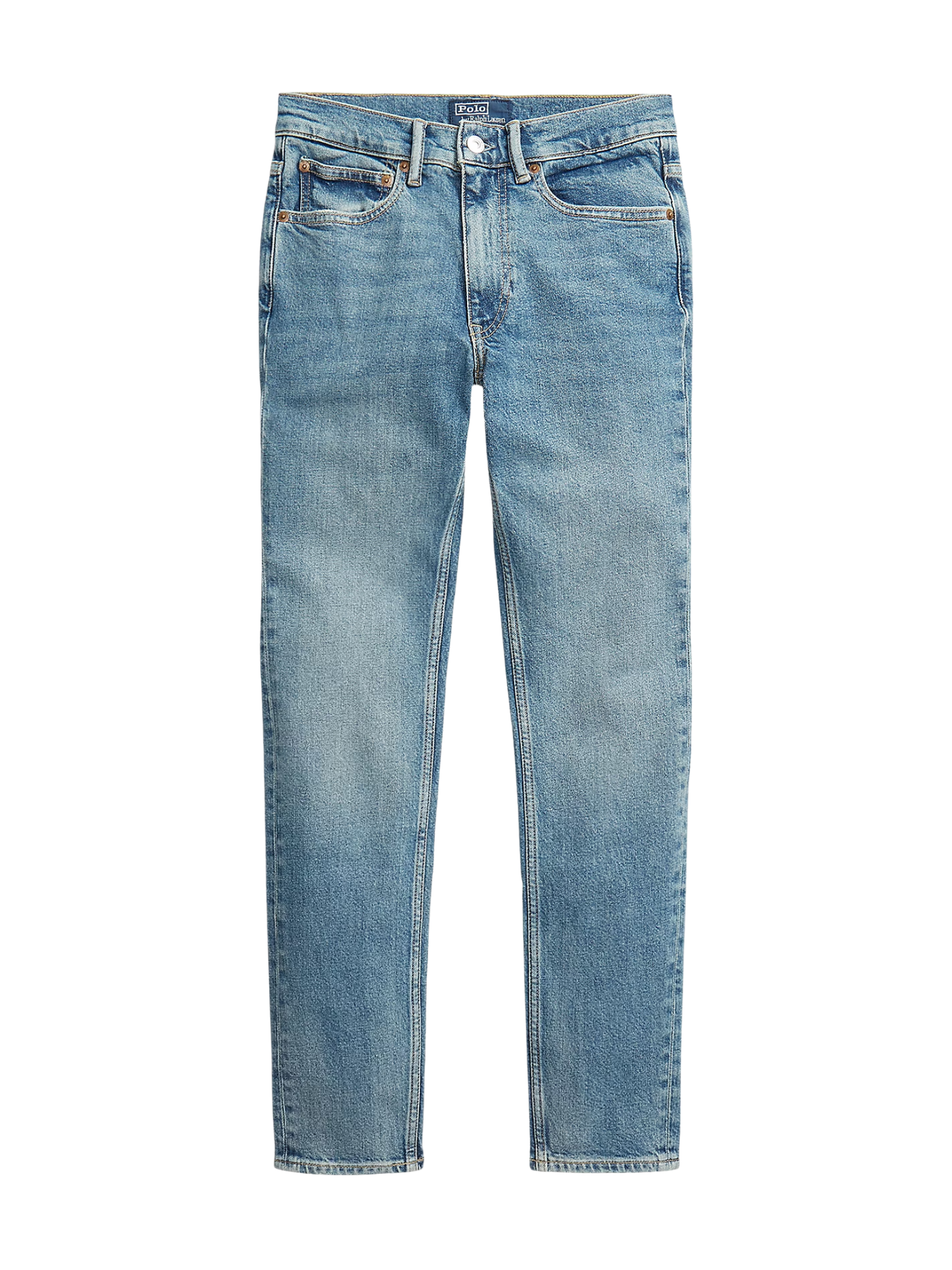RALPH LAUREN WOMEN Mid Rise Super-slim Jeans Antares Wash