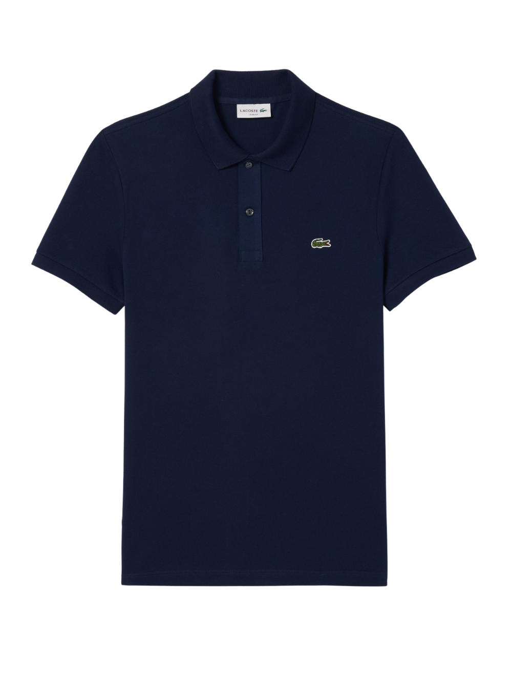 LACOSTE Slim Fit L.12.12 Piqué Polo Shirt Midnight Blue