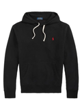 RALPH LAUREN The RL Fleece Hoodie Polo Black