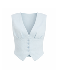 BARDOT WOMEN Geordy Vest Top Soft Blue