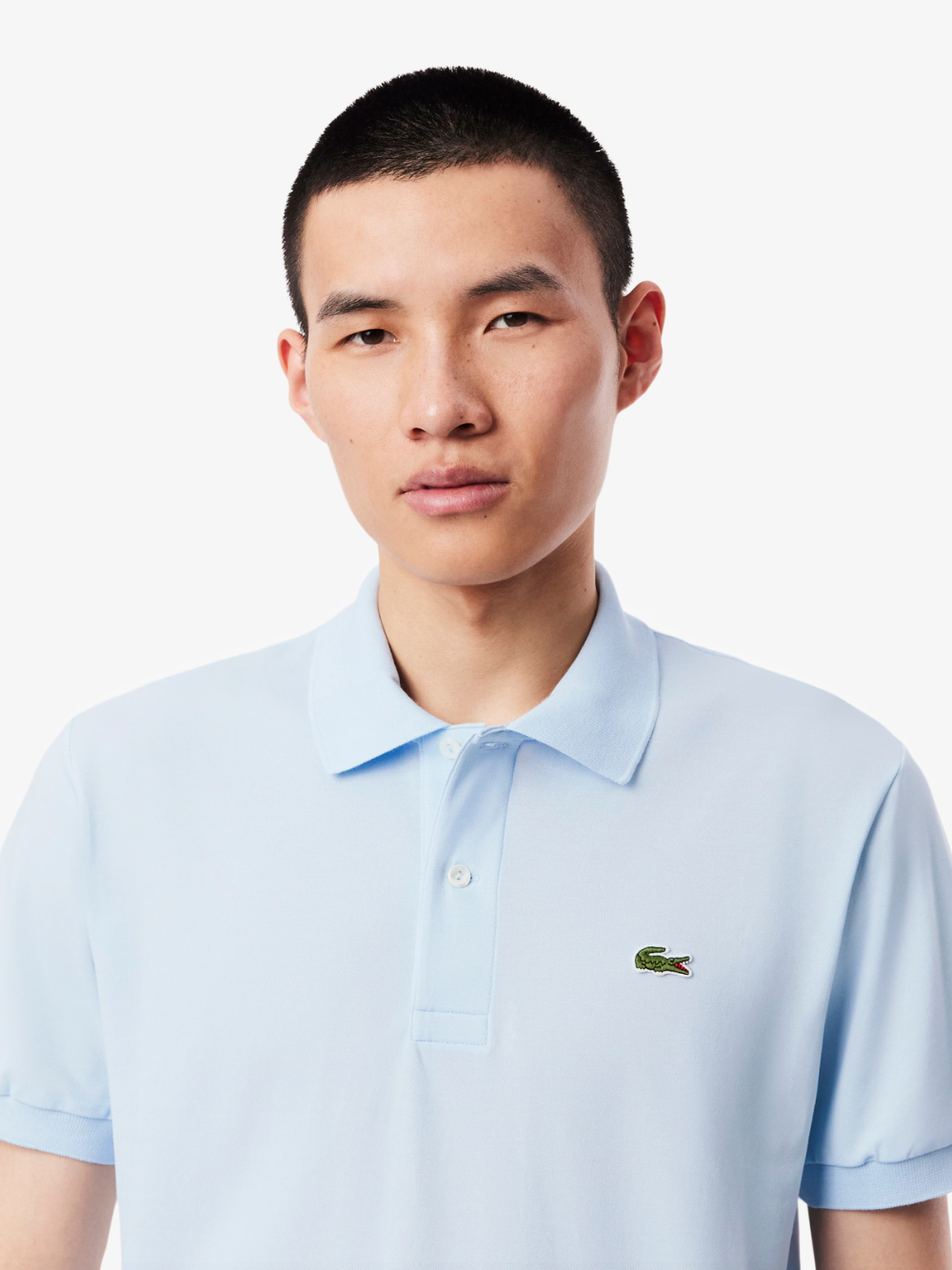 LACOSTE Classic Fit L.12.12 LIGHT Polo Shirt Light Blue
