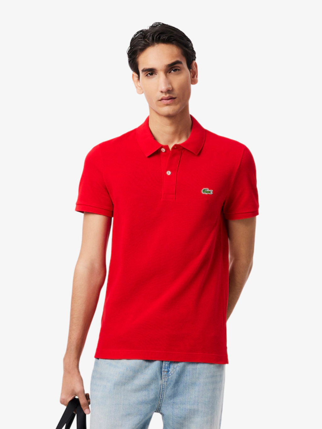 LACOSTE Slim Fit L.12.12 Original Polo Shirt Rouge Red