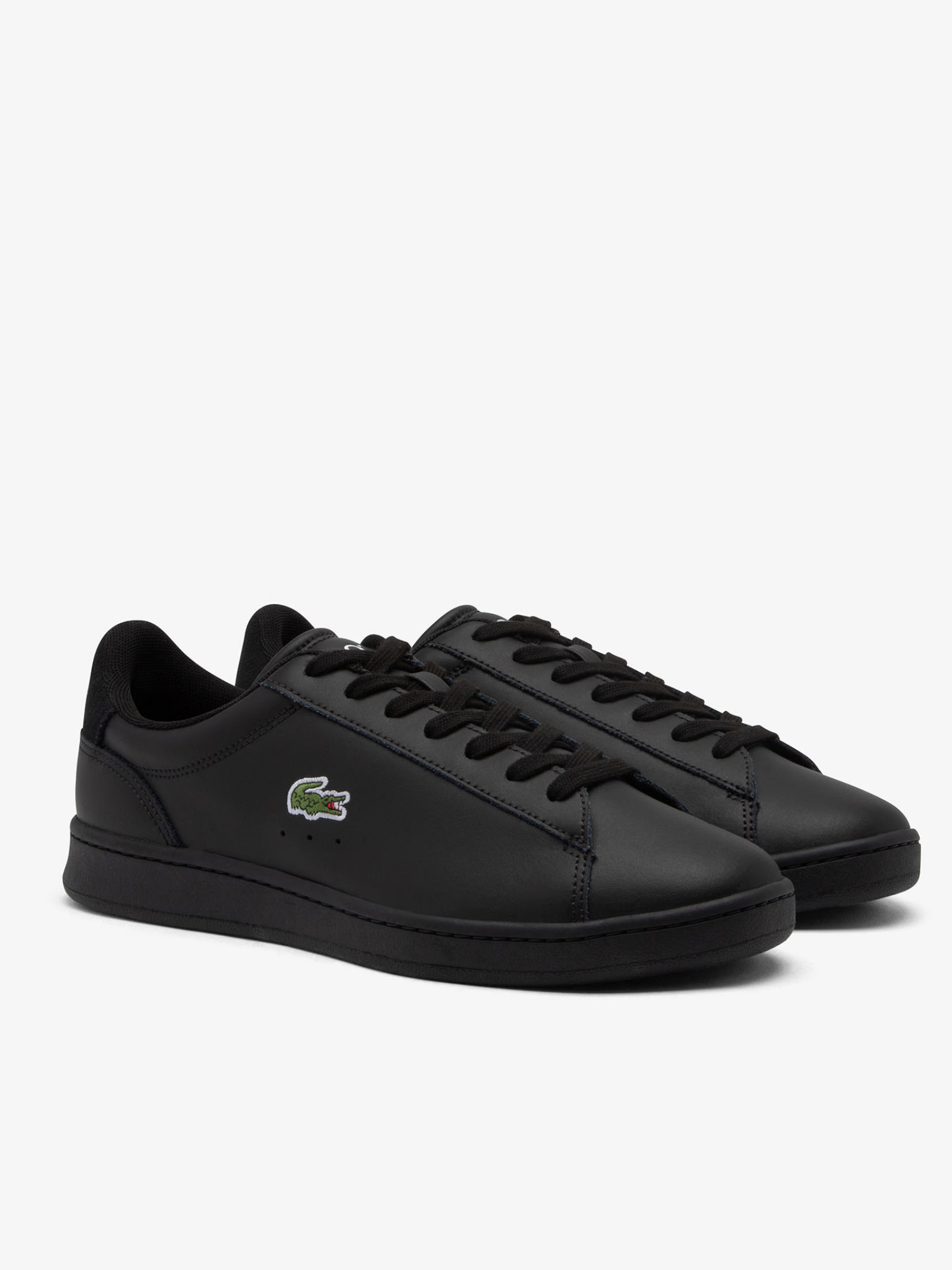 LACOSTE Carnaby Set Leather Sneakers Black