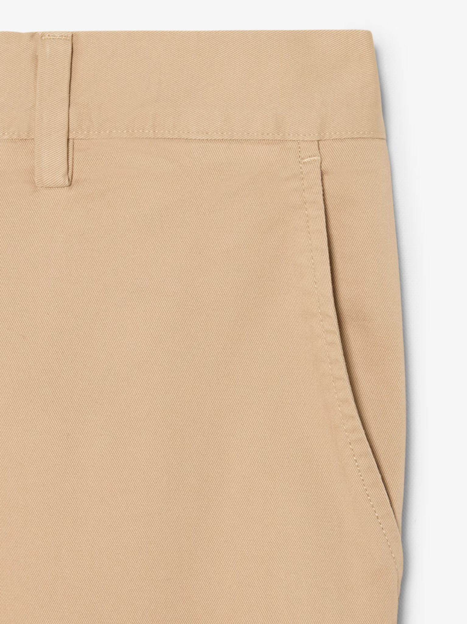 LACOSTE Slim Fit Stretch Twill Chino Pants Beige