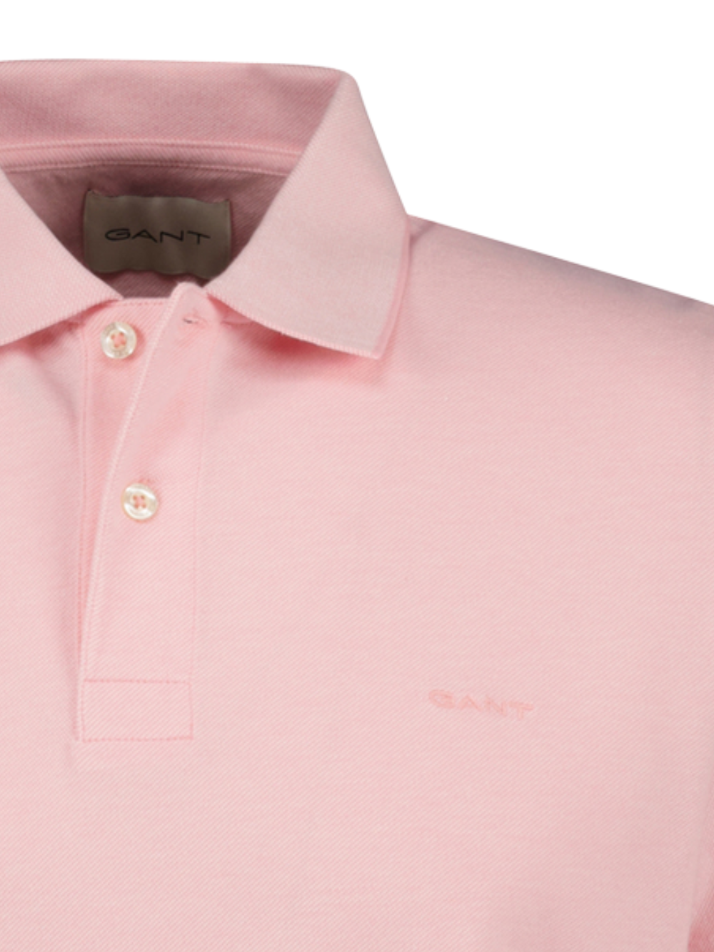 GANT Two-Toned Polo Shirt Washed Pink