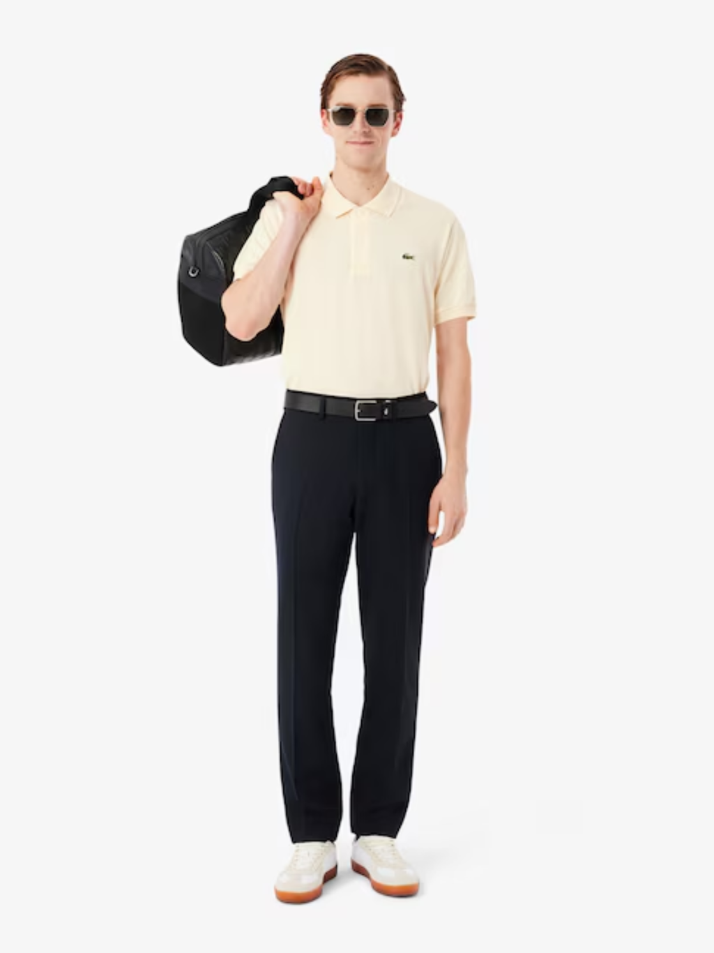 LACOSTE Classic Fit L.12.12 LIGHT Polo Shirt Beige