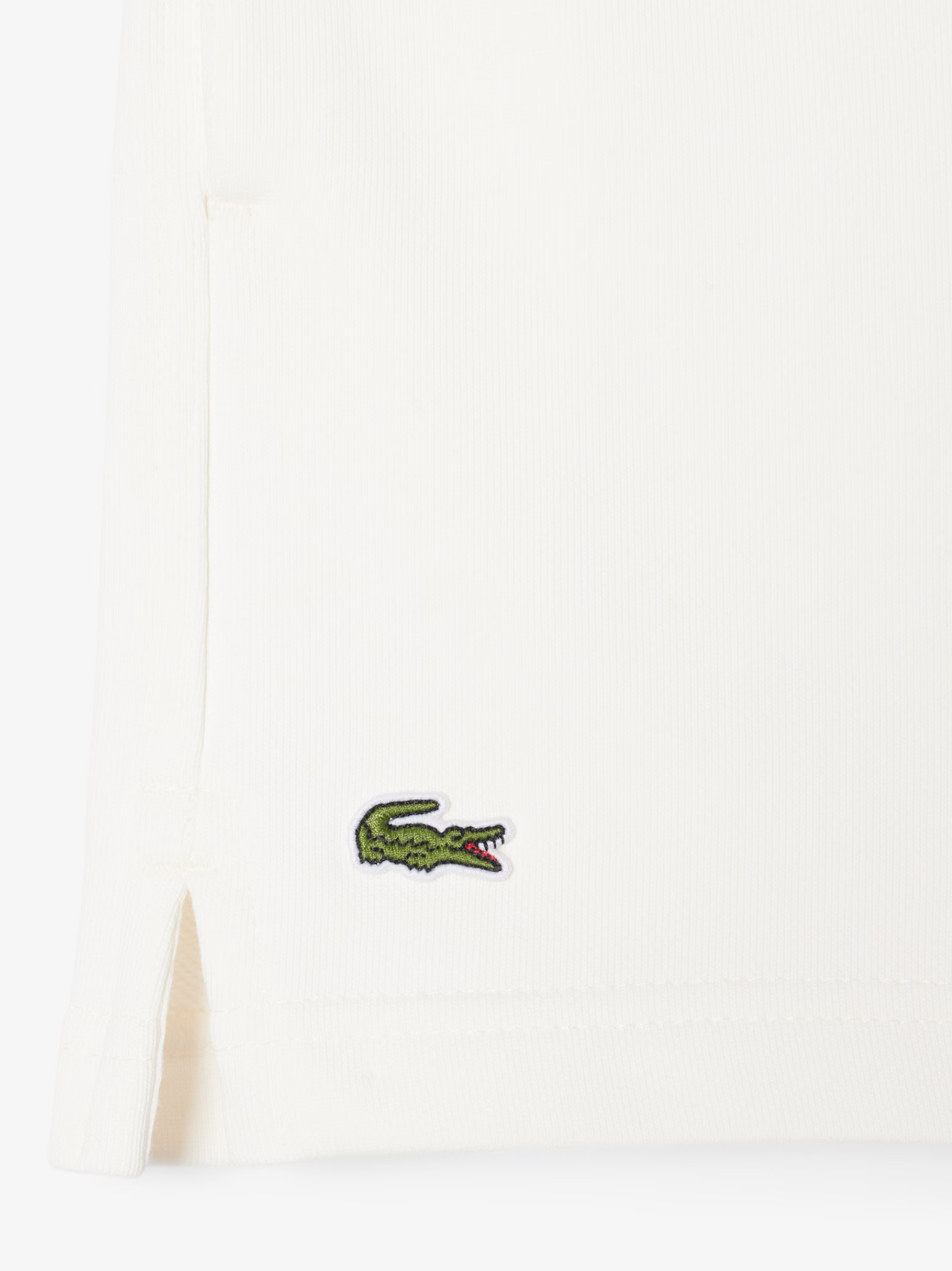 LACOSTE WOMEN Fleece Shorts White