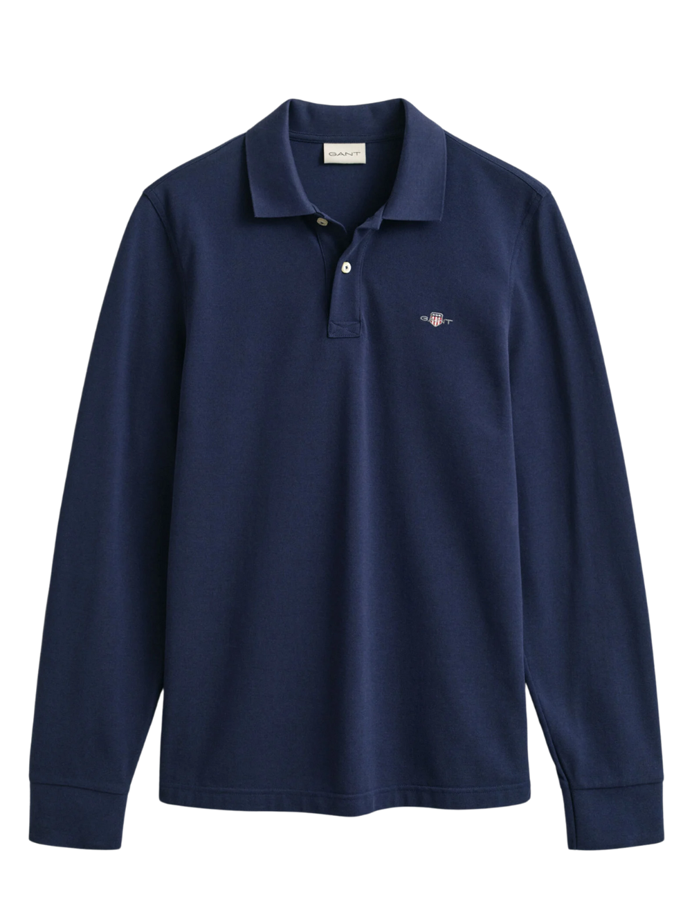 GANT Shield Piqué Rugger Evening Blue