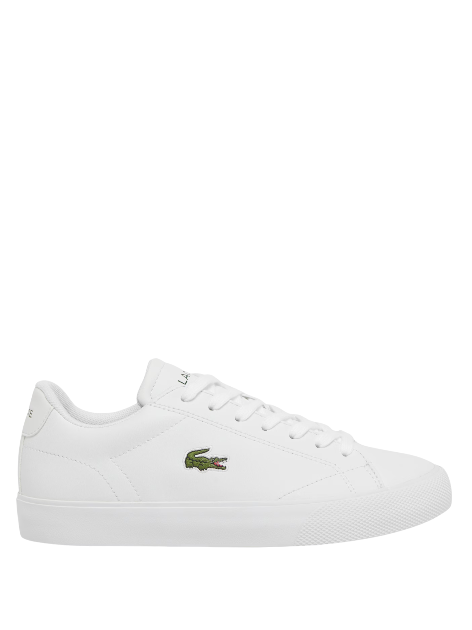 LACOSTE WOMEN Lerond Set Leather Sneakers White