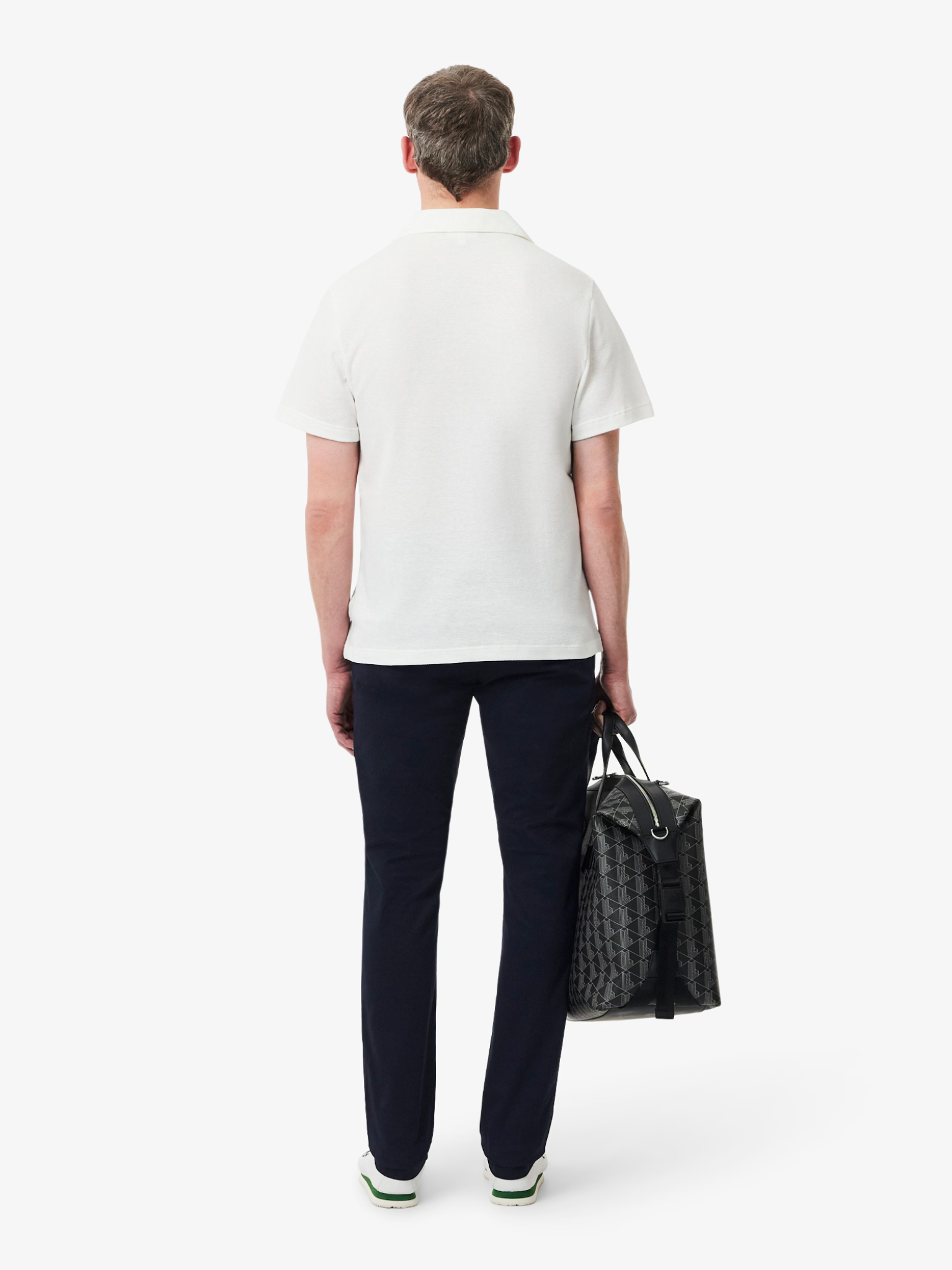 LACOSTE Slim Fit Stretch Twill Chino Pants Navy Blue