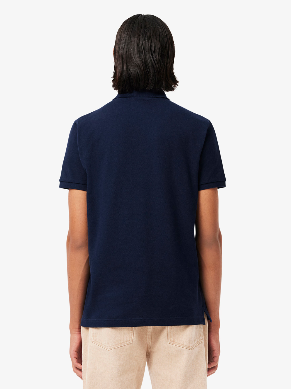 LACOSTE Slim Fit L.12.12 Piqué Polo Shirt Midnight Blue