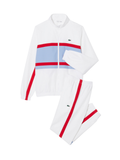 LACOSTE Sport Printed Tracksuit White/Blue