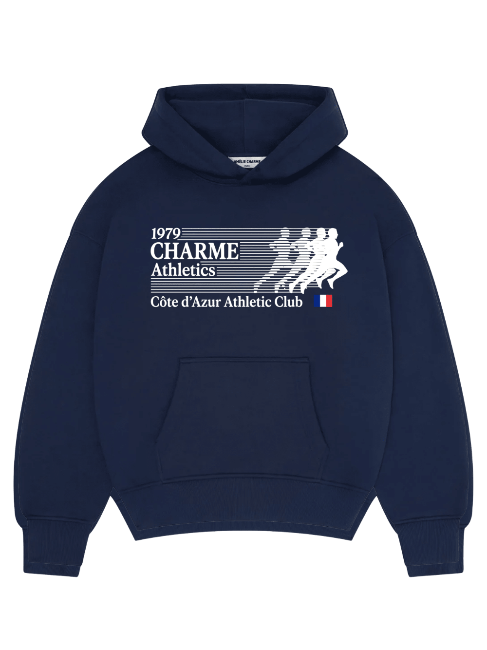AMÉLIE CHARME Charme Athletics Hoodie Navy