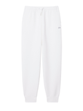 LACOSTE WOMEN Double Face Jersey Sweatpants White