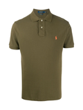RALPH LAUREN The Iconic Mesh Polo Shirt Canopy Olive