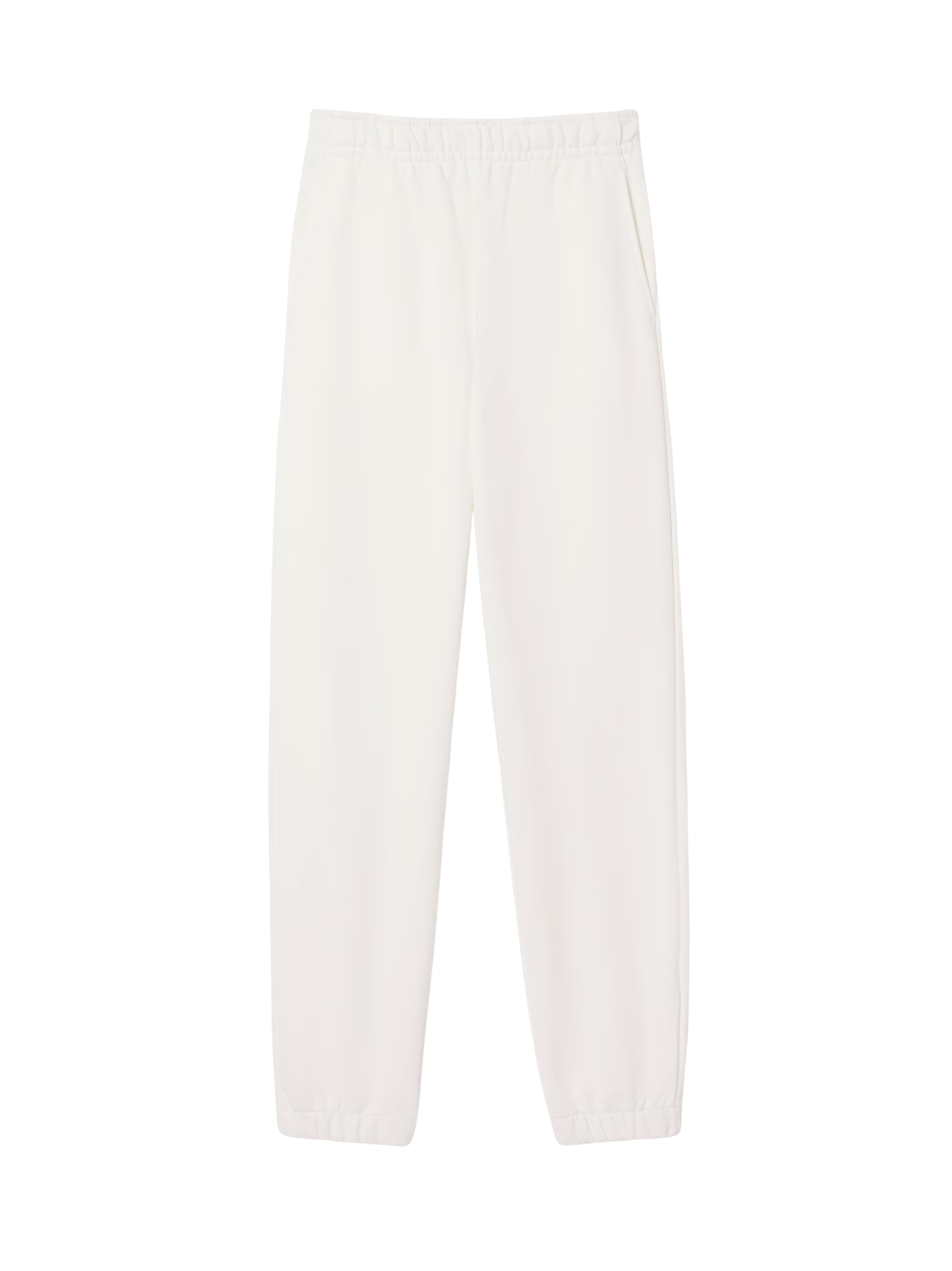 LACOSTE WOMEN Fleece Sweatpants White