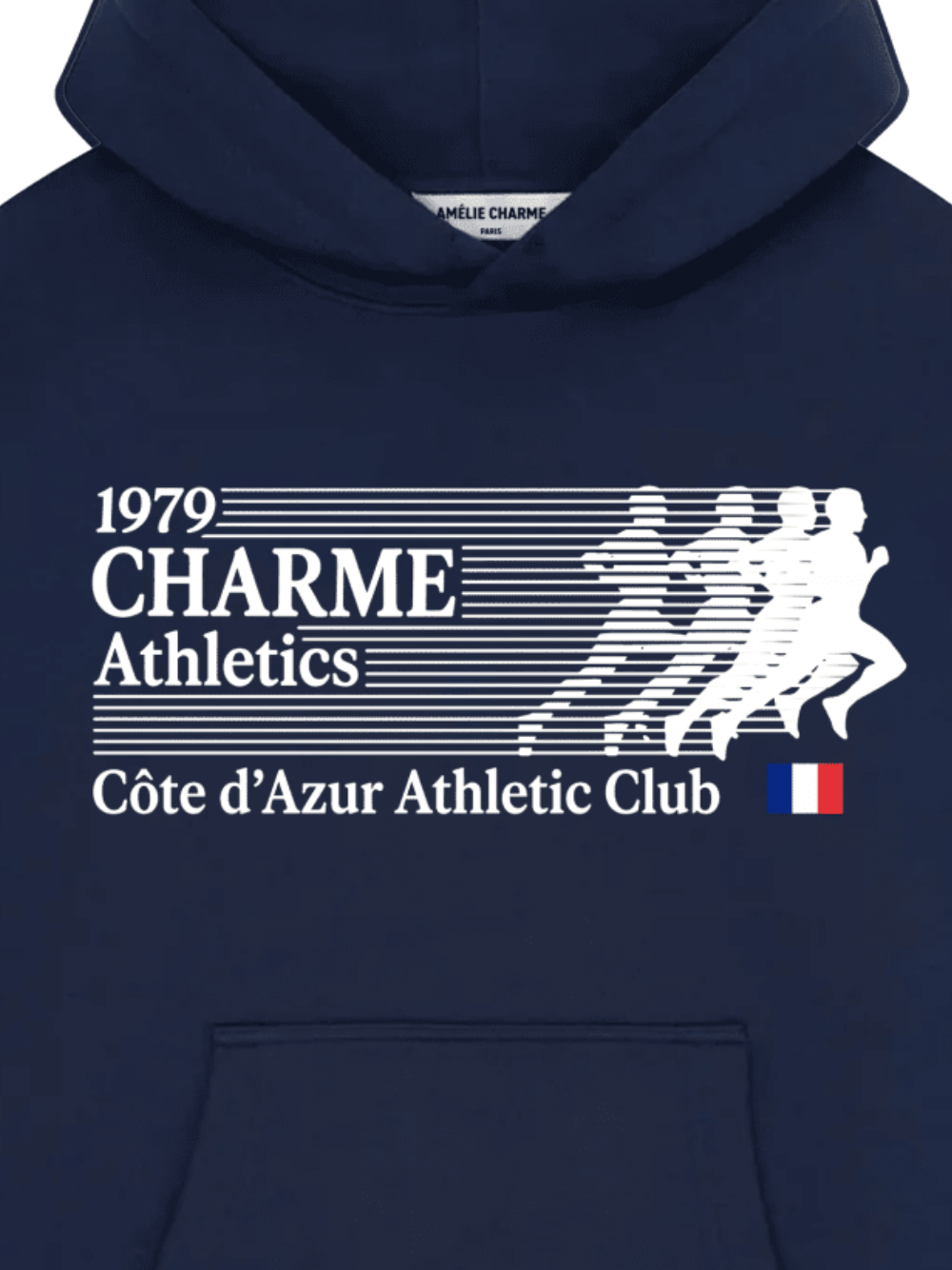 AMÉLIE CHARME Charme Athletics Hoodie Navy