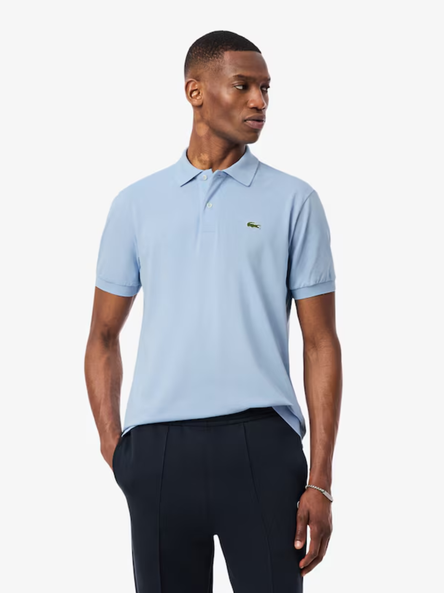 LACOSTE Classic Fit L.12.12 LIGHT Polo Shirt Light Blue