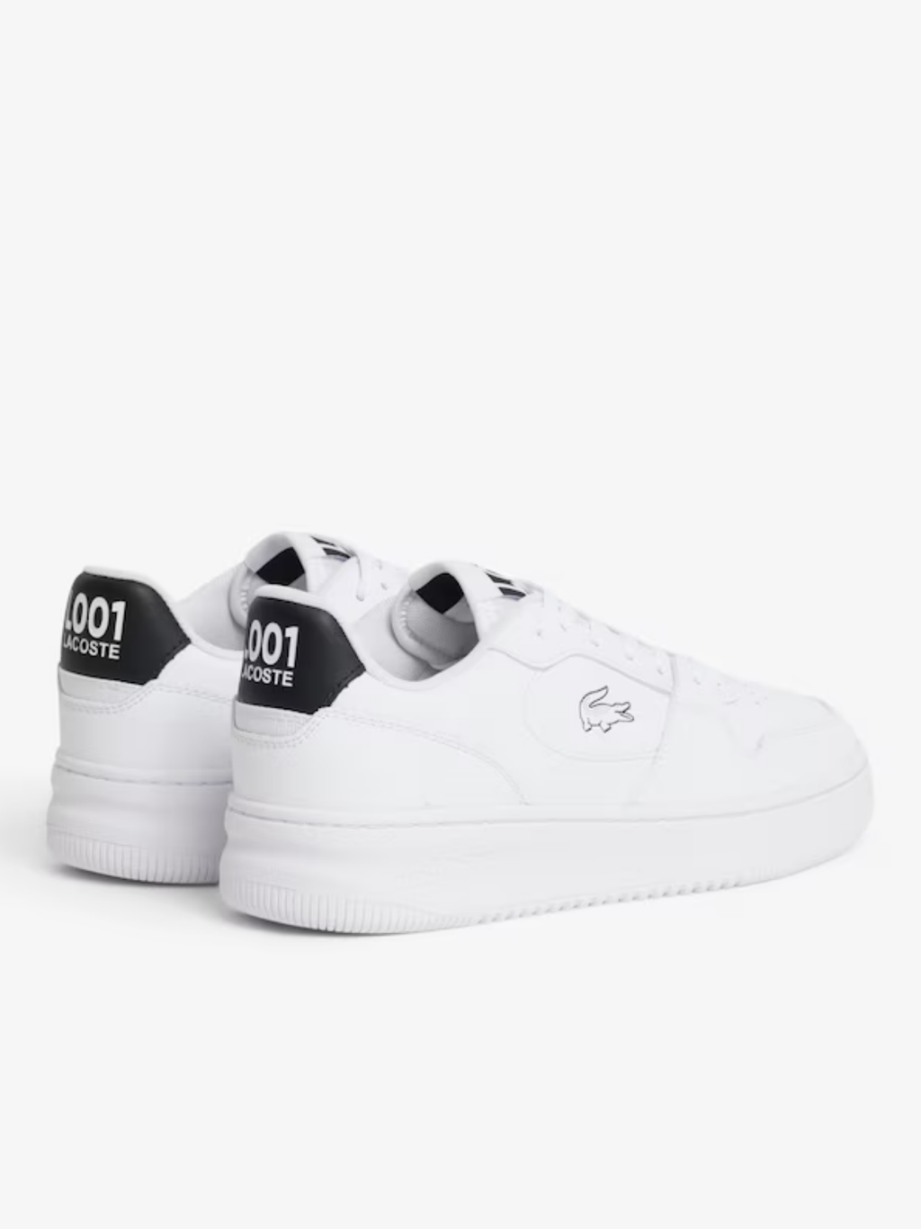 LACOSTE L001 Set Leather Sneakers White/Black