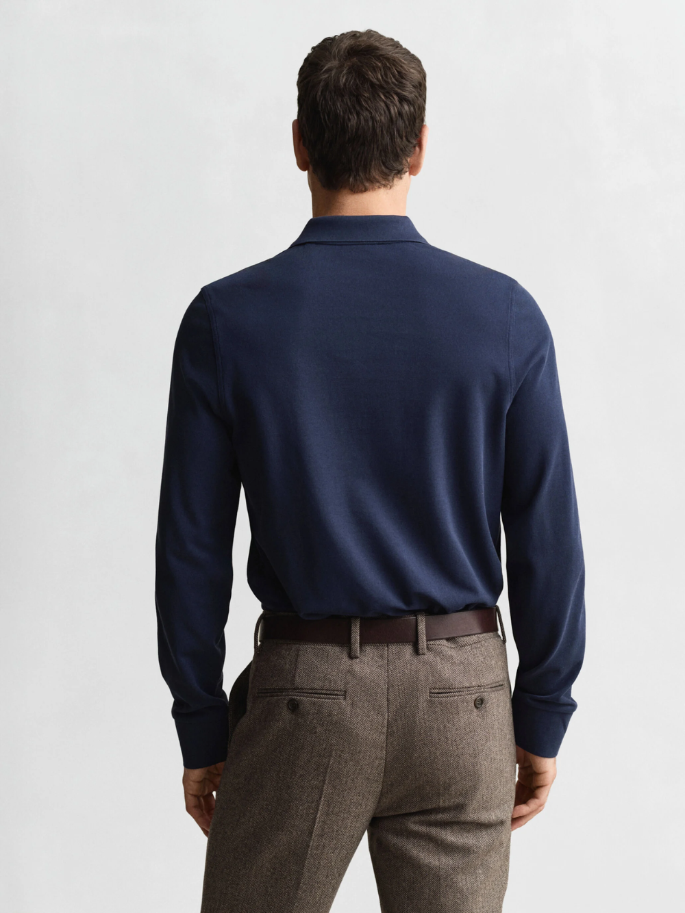 GANT Shield Piqué Rugger Evening Blue
